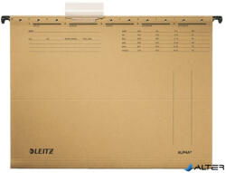 Leitz Függőmappa, karton, A4, LEITZ "Alpha Standard", natúr (19150000)