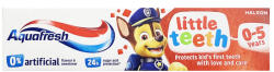 Aquafresh gyerek fogkrém 50ml - 0-5 év - Little Teeth Mancs őrjárat