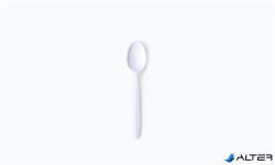 Evőkanál, műanyag, többször használatos, 18, 5 cm, 50 db "Venus", fehér (SW-VE-LD-01)