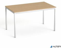 MAYAH Általános asztal fémlábbal, 75x130 cm, MAYAH 'Freedom SV-38', kőris (SV-38 K/ IBXA38K)