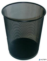 Victoria Office Papírkosár, fémhálós, VICTORIA OFFICE, fekete (L5001 BLACK) - alter