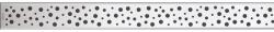 Alcadrain Capac pentru rigola dus din otel inoxidabil, crom, mat, 550 mm Alcadrain BUBLE-550M (BUBLE-550M)