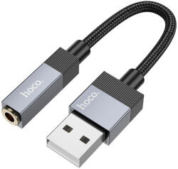 hoco. UPA32 AUX kábel Jack 3, 5 mm (apa) - Jack 3, 5 mm (anya) 1 m fekete