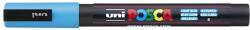 uni Dekormarker, 0, 9-1, 3 mm, UNI "Posca PC-3M", világoskék (TUPC3MVK) - webpapir