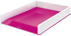 Leitz Irattálca, műanyag, kettős színhatású, LEITZ "Wow", rózsaszín (E53611023) - webpapir