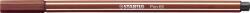 STABILO Filctoll, 1 mm, STABILO "Pen 68", téglavörös (TST6838) - webpapir