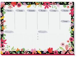 SIGEL Könyökalátét, 420x297 mm, SIGEL "Flower Love (SIJS200) - webpapir