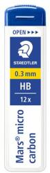 STAEDTLER Grafitbél, HB, 0, 3 mm, STAEDTLER "Mars Micro Carbon 250 (TS25003HB) - webpapir