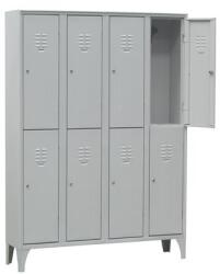  Öltözőszekrény, rövidajtós, 8 rekeszes (UMR8)