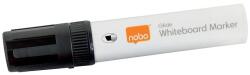 Nobo Táblamarker, jumbo méret, vágott hegyű, 10 mm, NOBO "Glide", fekete (VN5388) - webpapir