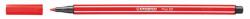 STABILO Filctoll, 1 mm, STABILO "Pen 68", kármin piros (TST6848) - webpapir