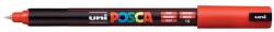 uni Dekormarker, 0, 7 mm, UNI "Posca PC-1MR", piros (TUPC1MRP) - webpapir