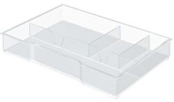 Leitz Rendszerező tálca Leitz "Plus/Wow Cube" fiókos irattárolókhoz, LEITZ, áttetsző (E52150002) - webpapir