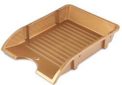 DONAU Irattálca, műanyag, törhetetlen, DONAU "Solid", arany (D745AR) - webpapir