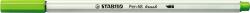 STABILO Ecsetirón, STABILO "Pen 68 brush", fűzöld (TST56843) - webpapir