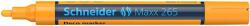 Schneider Krétamarker, 2-3 mm, SCHNEIDER "Maxx 265", narancssárga (TSC265NS) - webpapir