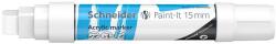 Schneider Dekormarker, akril, 15 mm, SCHNEIDER "Paint-It 330", fehér (TSC330F) - webpapir