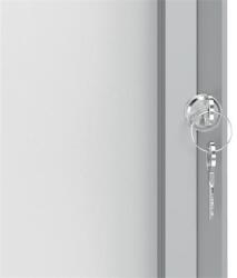 Nobo Zárszerkezet, kulccsal, beltéri mágneses vitrinhez, NOBO "Premium Plus (VN5720)