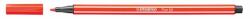 STABILO Filctoll, 1 mm, STABILO "Pen 68", világos piros (TST6840) - webpapir