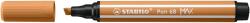 STABILO Filctoll, 1-5 mm, vágott hegy, STABILO "Pen 68 MAX", sötét okker (TST76889) - webpapir