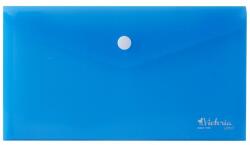 Victoria Irattartó tasak, DL, PP, patentos, VICTORIA OFFICE, kék (IDITDLK) - webpapir