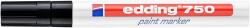 edding Lakkmarker, 2-4 mm, EDDING "750", fekete (TED75013)