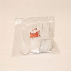  Kanál, műanyag, többször használatos, 17 cm, 20 db "Prima", fehér (KHMU295) - webpapir