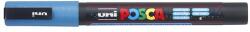 uni Dekormarker, 0, 9-1, 3 mm, UNI"Posca PC-3ML", fényes világoskék (TUPC3MFVK)