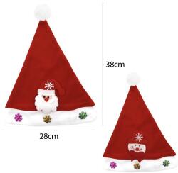 Mikulás sapka, mintás