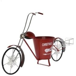 Karácsonyi bádog motor kaspóval