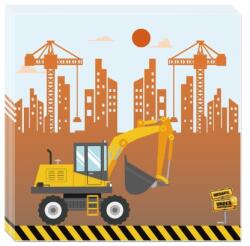  Munkagépes szalvéta 20 db - partyzunk