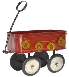  Karácsonyi bádog kiskocsi