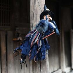  Seprűs halloween boszorkány