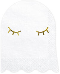  Szellemes forma szalvéta 20 db halloween dekoráció - partyzunk