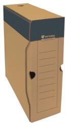 Victoria Archiválódoboz, A4, 100 mm, karton, VICTORIA OFFICE, natúr (IDVAD10N) - webpapir