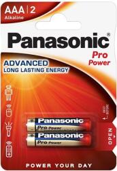 Panasonic Elem, AAA mikro, 2 db, PANASONIC "Pro power (PEGAAA2) - webpapir