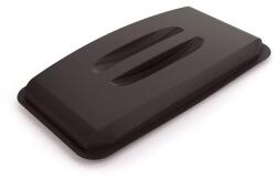 DURABLE Tető, 60 l-es szemeteshez, műanyag, DURABLE "DURABIN ECO", fekete (DB1800504221) - webpapir
