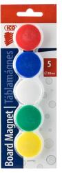 ICO Mágneskorong, 30 mm, 5 db, ICO "JY-30", 5 szín (TICTMJY30) - webpapir