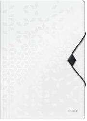 Leitz Gumis mappa, PP, A4, LEITZ "Wow", fehér (E45990001) - webpapir