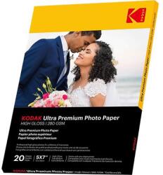 Kodak Fotópapír, tintasugaras, 13x18 cm, 280 g, fényes, KODAK "Fine Art (LKO9891175) - webpapir