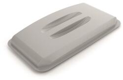 DURABLE Tető, 60 l-es szemeteshez, műanyag, DURABLE "DURABIN ECO", szürke (DB1800504050) - webpapir
