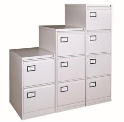 MAYAH Függőmappatároló fémszekrény, 3 fiókos, MAYAH, szürke (BICCA13) - webpapir