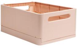EXACOMPTA Tárolódoboz, A4+, összecsukható, EXACOMPTA "Skandi", nude (EX27231D)