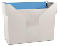 DONAU Függőmappa tároló, műanyag, 5 db függőmappával, DONAU, szürke (D7422SZ) - webpapir