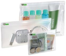 LEITZ Rendszerező tasak, vegyes méret, cipzáras, LEITZ "Complete Zip (E40100000) - webpapir