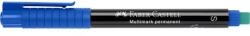 Faber-Castell Alkoholos marker, OHP, 0, 4 mm, FABER-CASTELL "Multimark 1523", kék (TFC152351) - webpapir