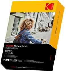 Kodak Fotópapír, tintasugaras, 10x15 cm, 230 g, fényes, KODAK "Fine Art (LKO9891164) - webpapir