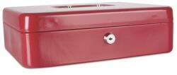 DONAU Pénzkazetta, 30x24x9 cm, DONAU, piros (D5234P) - webpapir
