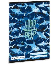 Ars Una Lord of the Deep A/5 1. osztályos 32 lapos vonalas füzet (53583376)