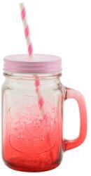 Perfect Home Befőttesüveg bögre, piros (13102-piros) (13102-piros)